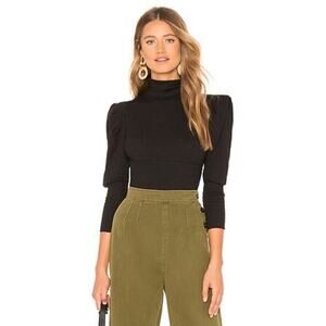 Free People Women's Lala Top In Black Size M